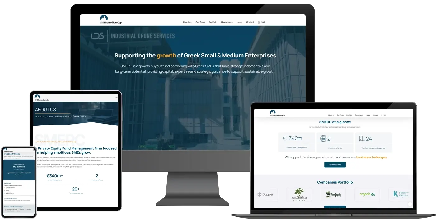 SMERemediumCap on desktop, tablet and mobile